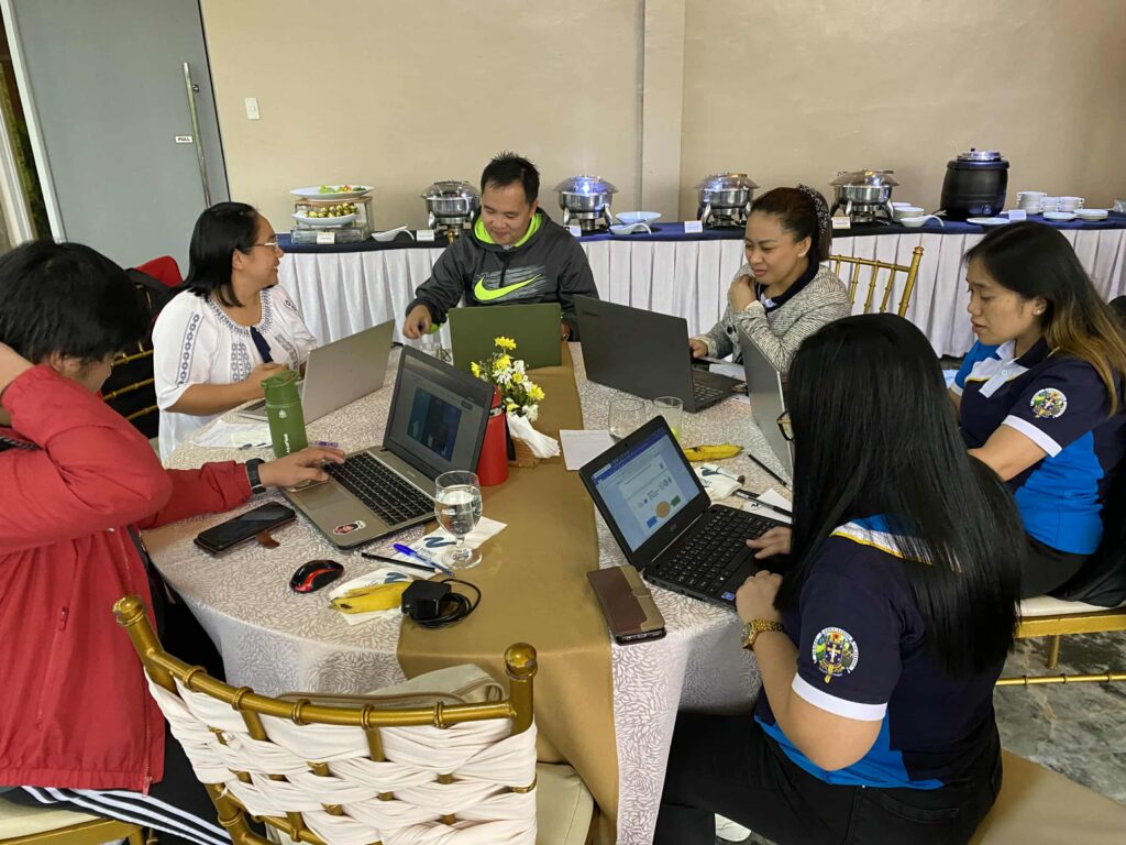Participants at Baguio City Circular Economy Resource Book Writeshop collaborating in group discussions