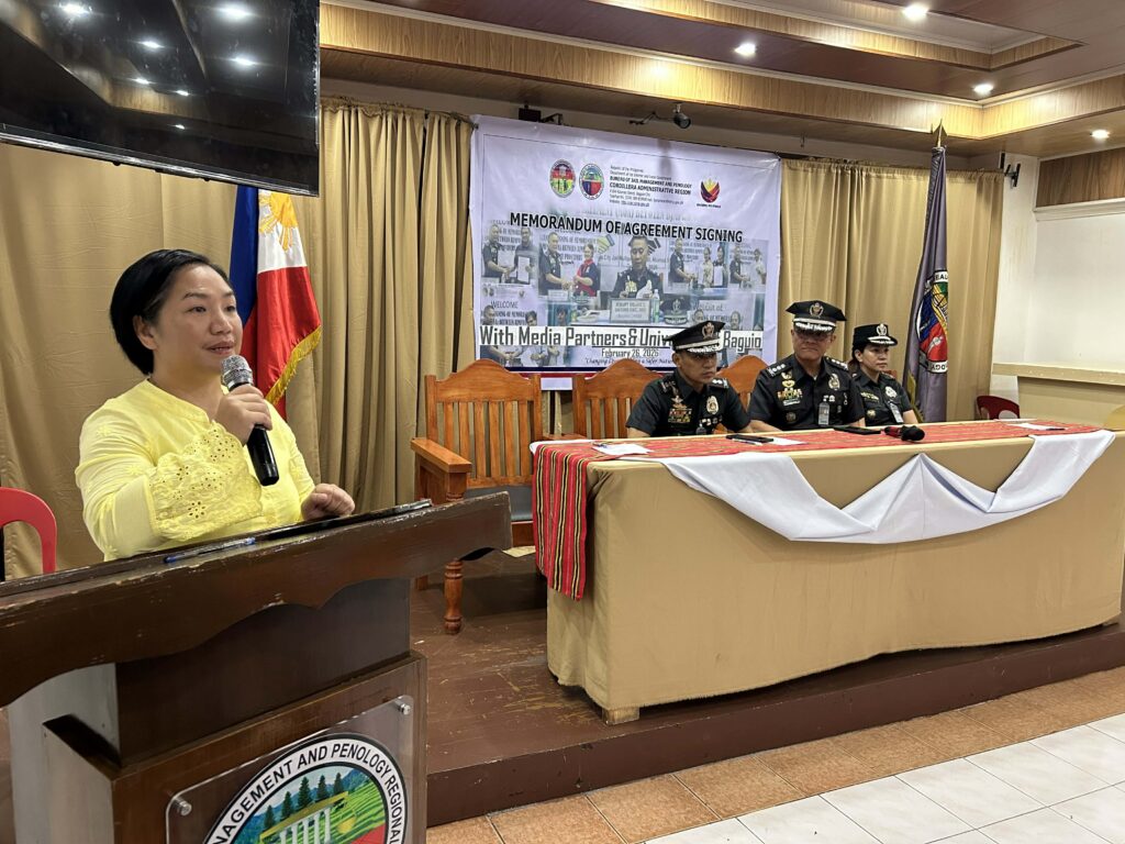 Dr. Violeta F. Apiles emphasizes education as a powerful tool for rehabilitation and social healing during the MOA ceremony.