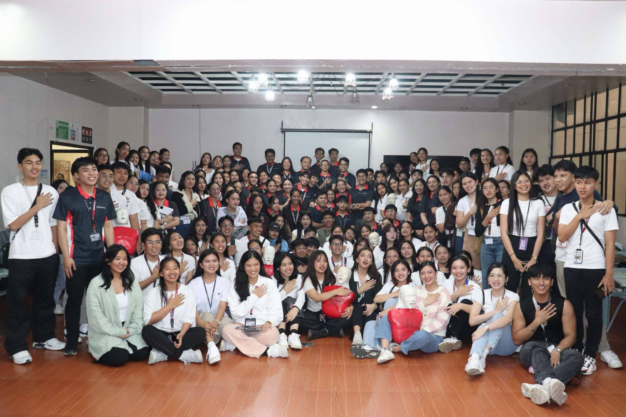 Training Tomorrow's Heroes: School of Nursing Leads First Aid and BLS Training for School of International Hospitality and Tourism Management