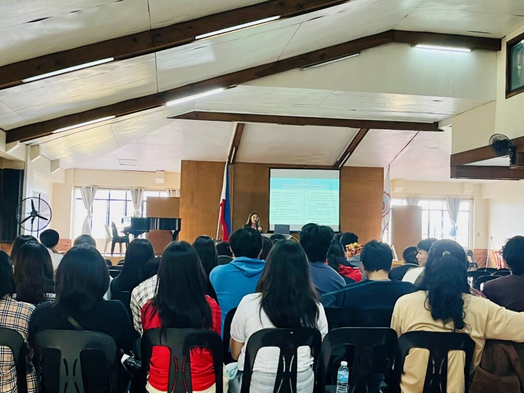 Atty. Belingon-Bahul and SIT students