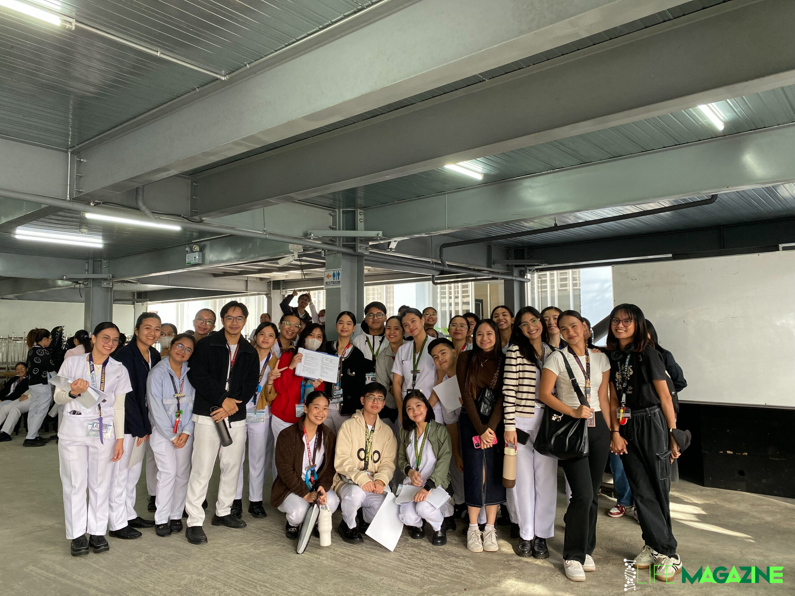 Students attending the PHISMETS-UB Blood Bank Seminar